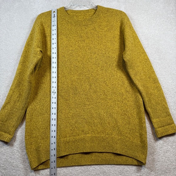 J Crew Merino Wool Crewneck Sweater Long Sleeve Pullover Size Large - Picture 6 of 7